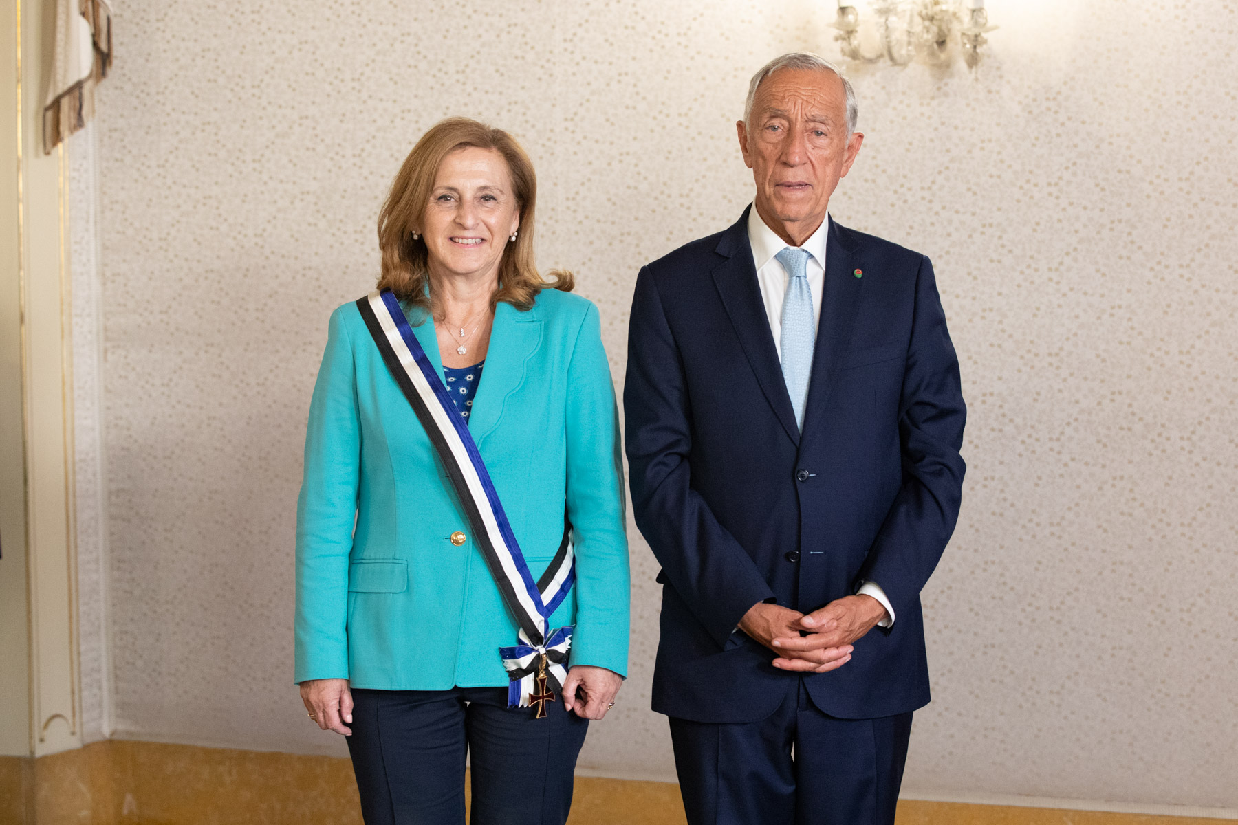 Isabel Furtado foi condecorada pelo Presidente da República