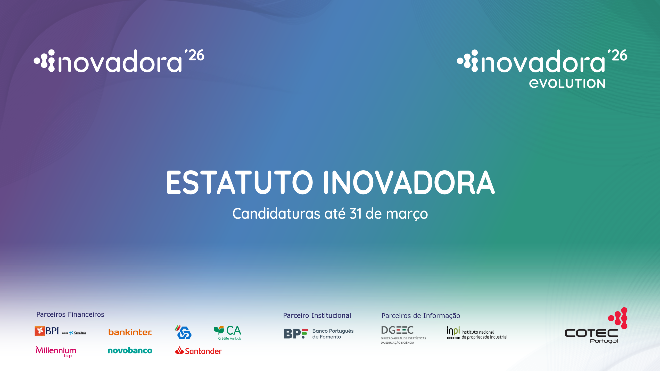 Estão abertas as candidaturas ao Estatuto INOVADORA COTEC…